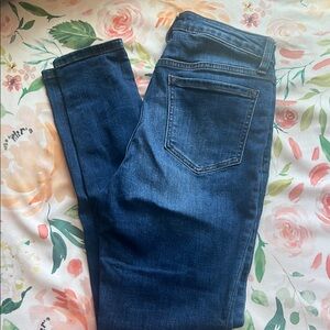 Harper Blue Skinny Jeans Soft Stretch Denim